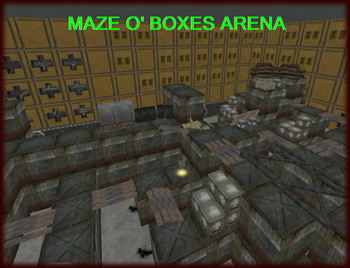 Maze O' Boxes Arena Screenshot