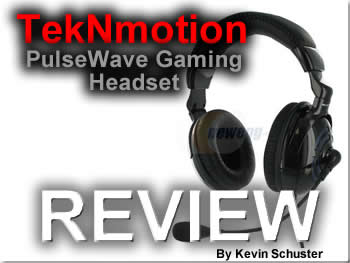 TekNmotion PulseWave Gaming Headset Review
